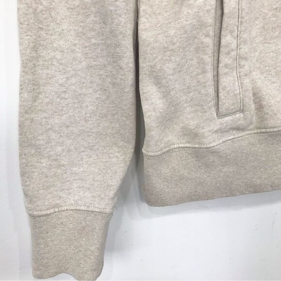 The North Face Light Gray Colorful Logo Hooded Pullover Sweatshirt - Picture 7 of 16